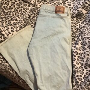 YMI vintage 13 Women's Soft Blue Straight Leg Jeans no back pockets